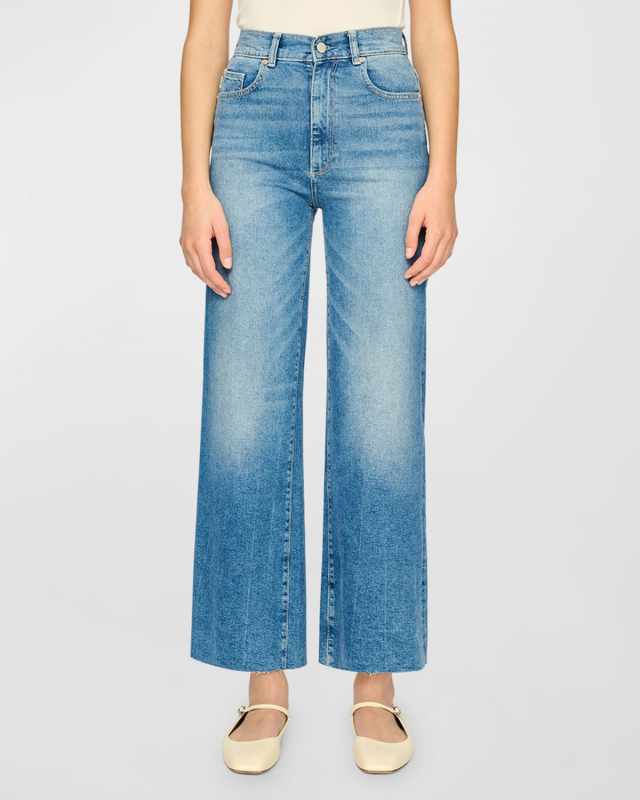 Hepburn Wide-Leg High Rise Jeans